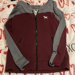 VS PINK vintage zip up hoodie